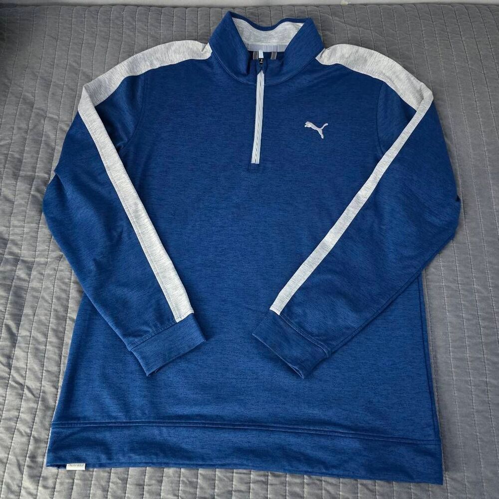 PUMA Golf Men's Lightweight 1/4 Zip Pullover / Midlayer